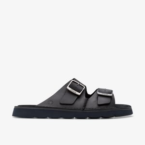 Solsbury Rem Svart Läder Sandaler