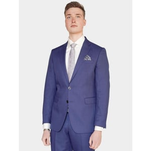 Bos Bright Blue Kostuum fresco modern fit bs20/02802