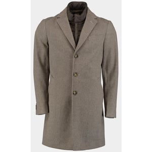Bos Bright Blue Wollen jas 24301ig09/871 forte