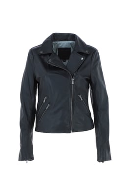 'Celia' Leather Fashion Biker Jacket Women Coat