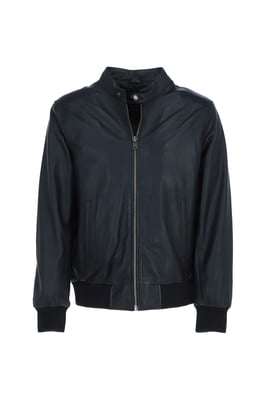 'Volare' Lightweight Real Leather Bomber Jacket