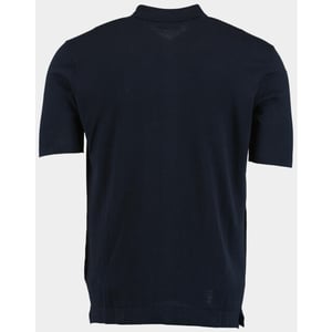 Bos Bright Blue Polo korte mouw doorgeknoopte polo 2080125/220 navy