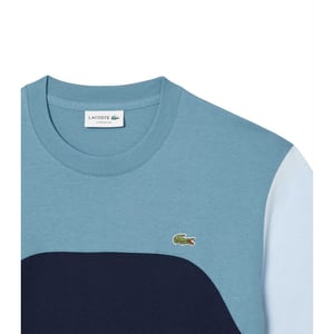 Lacoste T-shirt tee-shirt s25 navy lime blauw