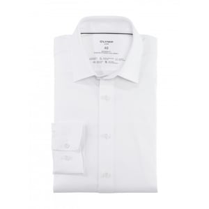 Olymp 120264 00 white heren overhemd luxor 24/seven modern fit