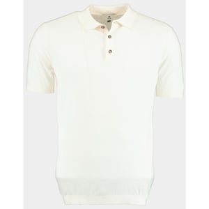 Bos Bright Blue Polo korte mouw polo 2086125/628 ecru