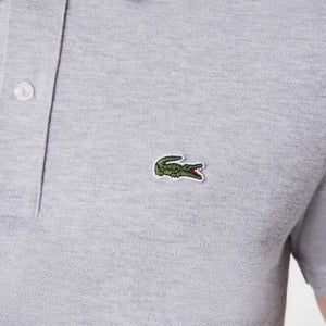 Lacoste Polo w23 silver chine ii grijs