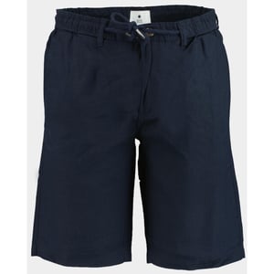 Bos Bright Blue Korte broek bermuda linnen katoen 2739425/220 navy