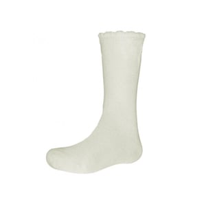 In Control 875-2 knee socks off white