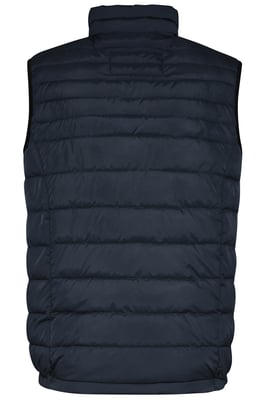 Bugatti Herren Gewatteerd vest van lichtgewicht nylon