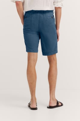 Bugatti Herren Linnen-katoenmix bermuda