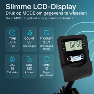 Mirlux Roeitrainer elvora wave dynamische waterweerstand