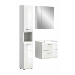 Furnilux Ijs badkamercombinatie hoogglans mdf tz nb
