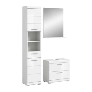 Furnilux Scout badkamercombinatie hoogglans mdf tz nb