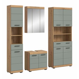 Furnilux Scout badkamercombinatie salie mdf tz artisan nb