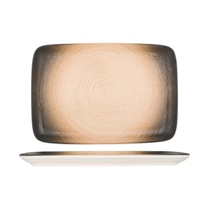 ID Fine Serveerschaal canyon porselein 33x23 cm set van 2