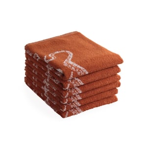 DoubleDry Luxe keukenhanddoeken set 6 stuks 50x50 cm 100% katoen hoge