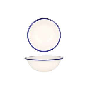 Rinart Kommetje blue edge porselein 16 cm (400cc) set van 6