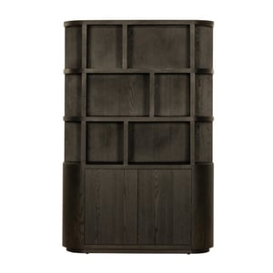 Livingfurn boekenkast novero espresso 40x145x220cm