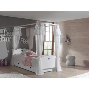 Lucevi amori hemelbed + bedlinnen + rolbed - 90x200 cm