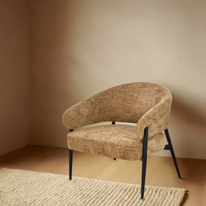 Livingfurn fauteuil dilan venga cognac 72.5x73x75cm