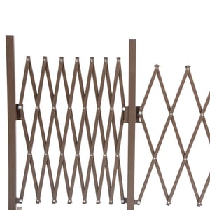 4goodz Outsunny flexibel hekwerk uitrekbaar van 52 405 cm aluminium