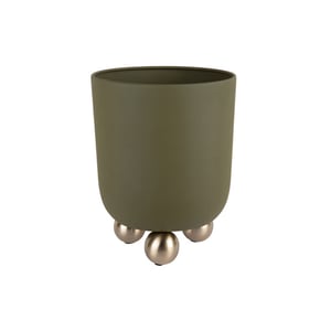 Present Time bloempot estilo medium luxury green