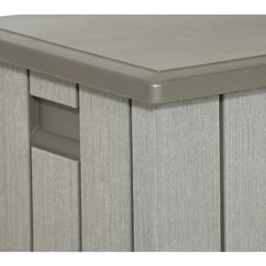 Lifetime Kunststof kussenbox 570 ltr tuinkist 72x151x69cm donker