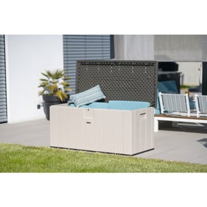 Lifetime ® kunststof kussenbox 570 ltr tuinkist 72x151x69cm -