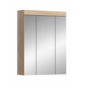 Furnilux Lambada spiegelkast wit hoogglans mdf tz sonoma nb