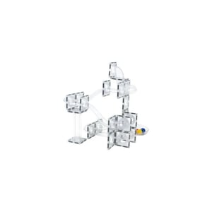 MNTL Magnetic tiles knikkerbaan 120-delig transparant