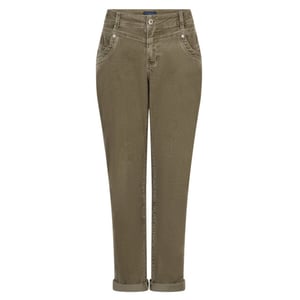 Red Button Relax corduroy olijf