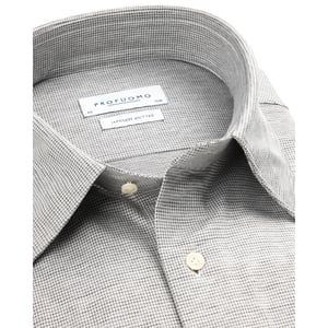 Profuomo Japanese knitted dress shirt