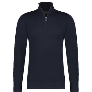 Saint Steve Cas 19480 dark navy heren zip trui