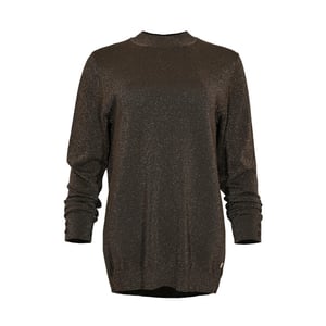 Maicazz Wi25.70.212 road pullover brown lurex
