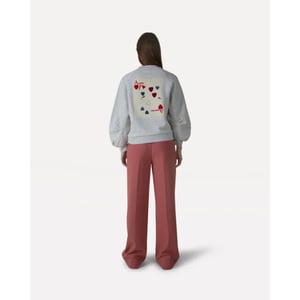Another Label Moore pants garnet rose -