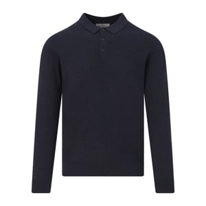 The Blueprint Structured polo long sleeve