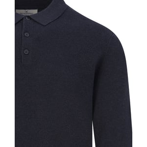 The Blueprint Structured polo long sleeve