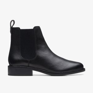 Cologne Arlo Black Leather Boots