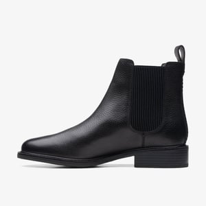 Cologne Arlo Black Leather Boots