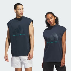 adidas Basketball Sleeveless Tee (Gender Neutral)
