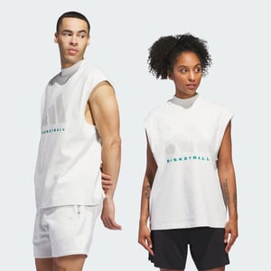 adidas Basketball Sleeveless Tee (Gender Neutral)