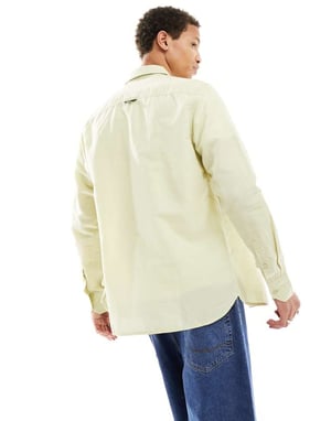 Calvin Klein Jeans – Grön linneskjorta