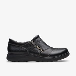 Certina Pure Black Leather Shoes