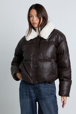 Fur Collar Puffer