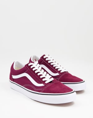 Vans Old Skool – Port Royale – Vinröda sneakers