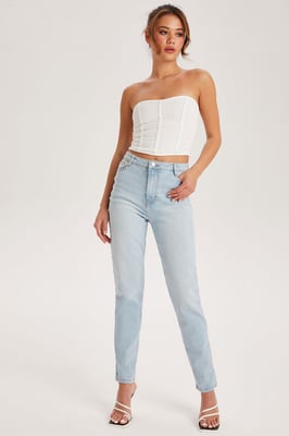 Bleach Mom Jean