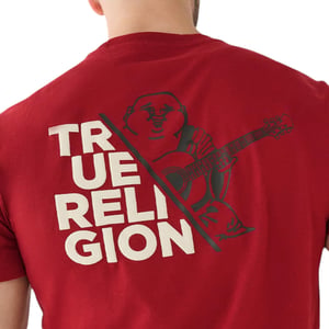 True Religion Mens T Shirts Short Sleeve Buddha Summer Crew Neck Cotton Tee New