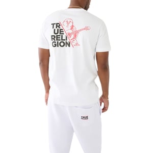 True Religion Mens T Shirts Short Sleeve Buddha Summer Crew Neck Cotton Tee New