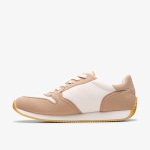 Teirra Run Taupe Combi Trainiers