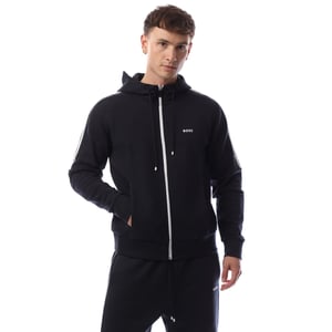 Men's Boss Saggynos Zip Hoodie in Dark Blue